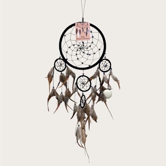 Sapņu ķērājs Bali (melnā krāsā) lielais